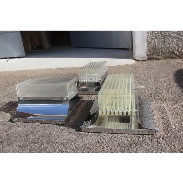 Metal Pop Art Optical Wall Light, 1970s For Sale - Image 7 of 12