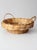 Vintage Round Wicker Basket With Handles For Sale - Image 15 of 18