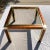 Mid 20th Century Mid-Century Modern Faux Tortoiseshell & Brass End Table For Sale - Image 5 of 13