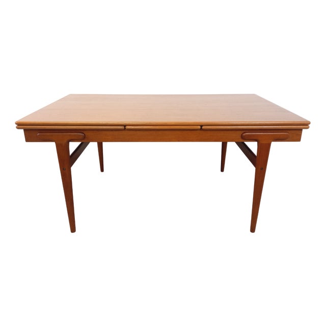Vintage Scandinavian Rectangular Dining Table by Ejvind A. Johansson, 1960s For Sale