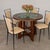 1950s French Adjustable Oak and Tile Table by Guillerme Et Chambron For Sale - Image 13 of 17