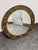 Gilded Metal Floral Medallion Wall Mirror, 26.5 Inches For Sale - Image 9 of 12