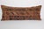 Antique Handwoven Tribal Throw Rug Pillow -16'' X 39'' For Sale - Image 10 of 11