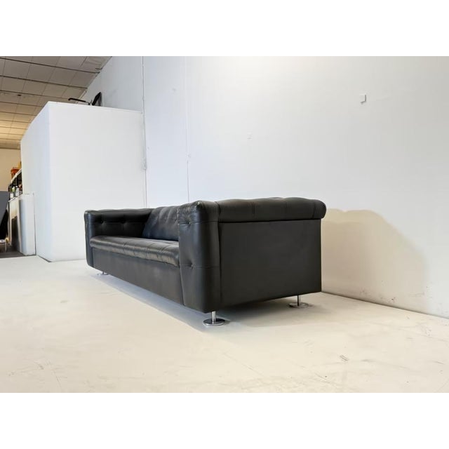 Leather RH-306 Sofa attributed to Robert Haussmann for de Sede For Sale - Image 5 of 18