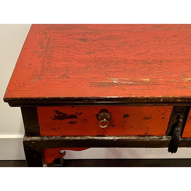 Antique Chinese Altar Table or Small Desk For Sale - Image 11 of 15