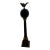 Gran Tour Style Metal Tall French Empire Neo-Classical Obelisk Statuette For Sale