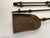 Rare 19th Century Cast Bronze Fireplace Tools Set of 3 Pieces For Sale - Image 4 of 17