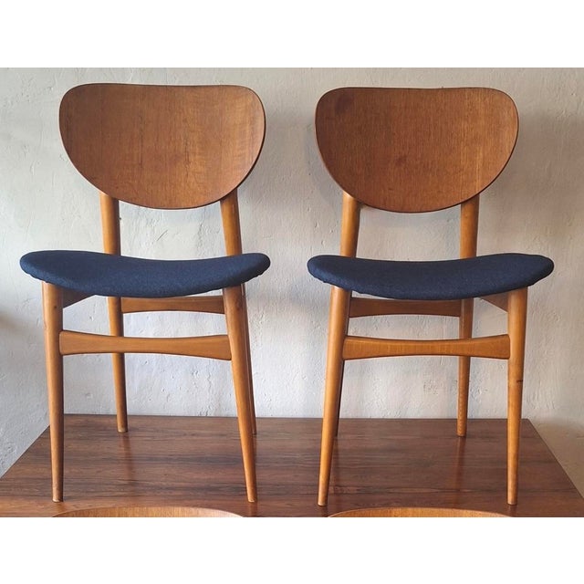 Vintage Danish Teak Dining Chairs, 1960s, Set of 2 For Sale - Image 8 of 8