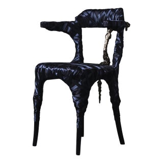 In Memoria Chair in Cast Bronze by William Guillon For Sale