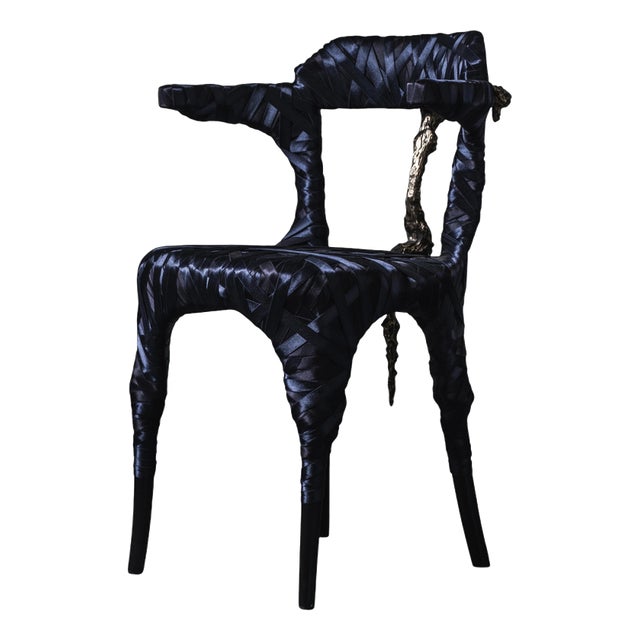 In Memoria Chair in Cast Bronze by William Guillon For Sale