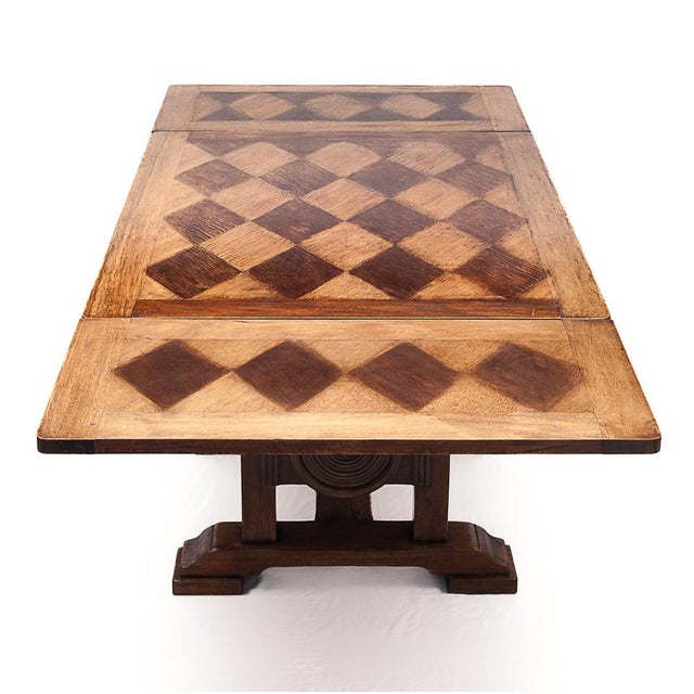 Dining Table by Étienne Kohlmann, 1930s For Sale - Image 4 of 17
