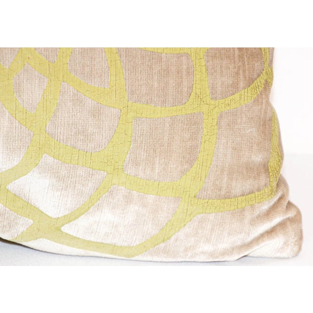 Velvet Throw Pillow by Gabraith & Paul For Sale In Palm Springs - Image 6 of 13