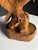 Black Forest Carved Wood Eagle Figurine For Sale - Image 5 of 13