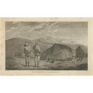 After J. Webber, Chukchi Men and Their Habitations in Siberia, 1784, Print For Sale