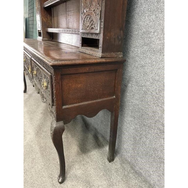 Ornate Antique Stepback Sideboard For Sale - Image 6 of 18