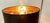 Metal Lackfolie with Gold Interior Silk Cord Suspension Light For Sale - Image 7 of 14