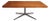 Vintage Florence Knoll Teak and Chromed-Steel Partner's Desk / Executive Desk For Sale