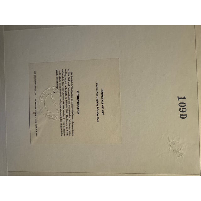 1960s Salvador Dalí “Immortals of Art” Etchings – Set of 4 Framed Prints – Giltwood Frames – 20th Century Surrealism For Sale - Image 5 of 11