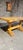 Wood Handcrafted Spalted Maple Trestle Table With Inlaid Bird Motif For Sale - Image 7 of 8