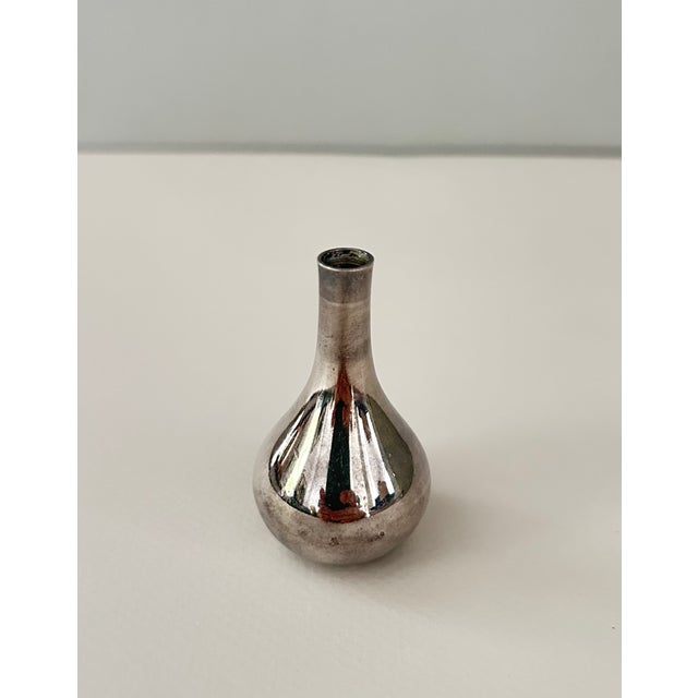Dansk 1960s Jens Quistgaard for Dansk Silver Onion Candleholders, Set of 3 For Sale - Image 4 of 10