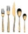 Mepra Arte 20-Piece Flatware Set, Oro Ice For Sale