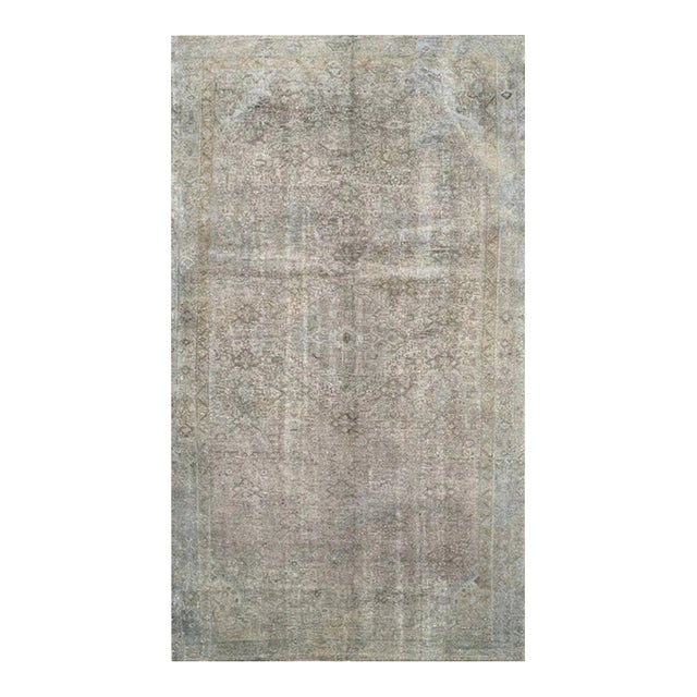 1960s Vintage Old Persian Hamedan Area Rug 5x9 For Sale