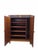 Late 20th Century Neoclassical Empire Revival Mahogany Bar Cabinet For Sale - Image 4 of 12