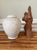 Vintage Plaster Ginger Jar in the Style of Flavia Montelupo For Sale - Image 12 of 15