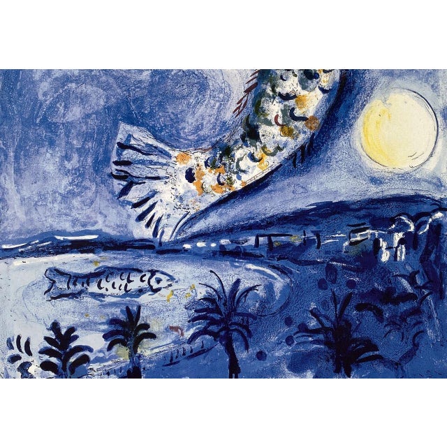 Nice, Bay of Angels Poster after Marc Chagall For Sale - Image 4 of 7