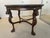 Baroque Carved Lion Leg Center Table With Glass Top For Sale - Image 3 of 3