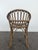 Vintage Bamboo and Rattan Armchair For Sale - Image 4 of 7