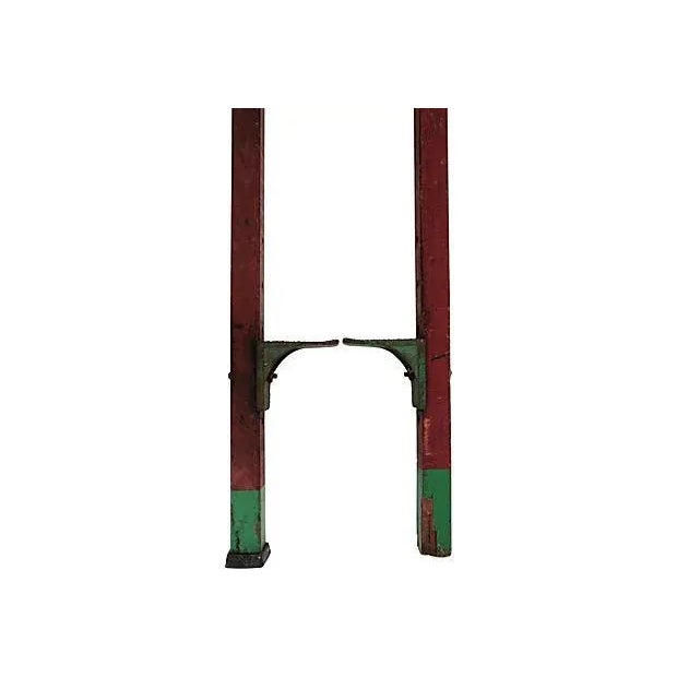 Vintage Our Gang Stilts, Pair For Sale - Image 4 of 6