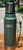 Vintage Stanley Classic Green Thermos Bottle With Original Handle, Since 1913 For Sale - Image 4 of 18
