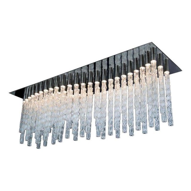 Metal Collection Eris Chandelier in Metal and Glass by Jago For Sale - Image 7 of 7