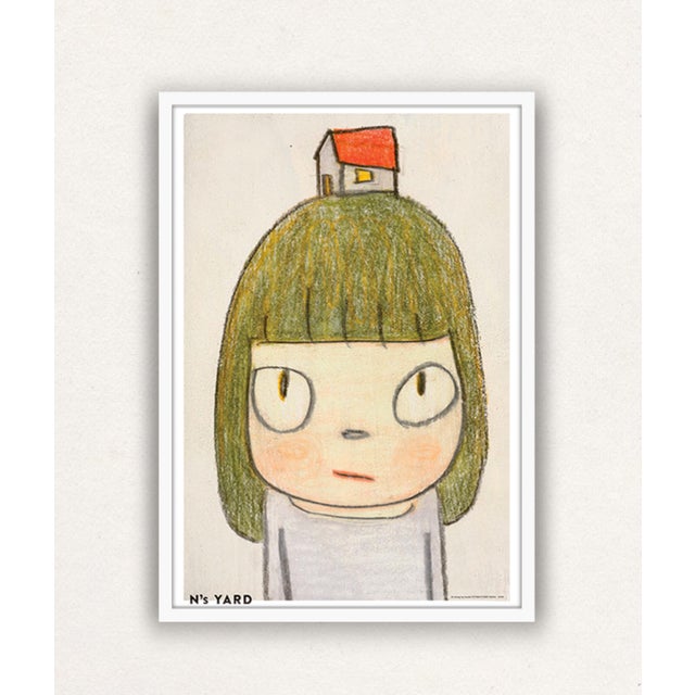 Yoshitomo Nara, Thinking My Home, 2021, Paper For Sale - Image 4 of 5