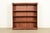 A beautiful Mission or Arts & Crafts solid oak bookcase By L. & J.G. Stickley USA, 2008 Measures: 50.75"W x 12.25"D x...