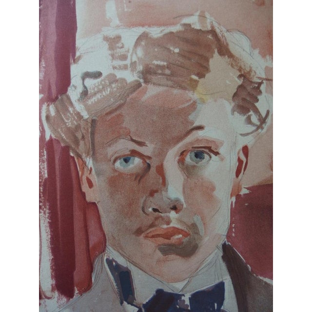 Raoul Dufy (1877-1953) (after) Self-Portrait Color Lithograph Signed in the plate On wove paper, 24 x 30 cm (approx. 9 x...