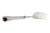 Metal Plain Silver Fish Serving Fork with Shells For Sale - Image 7 of 7