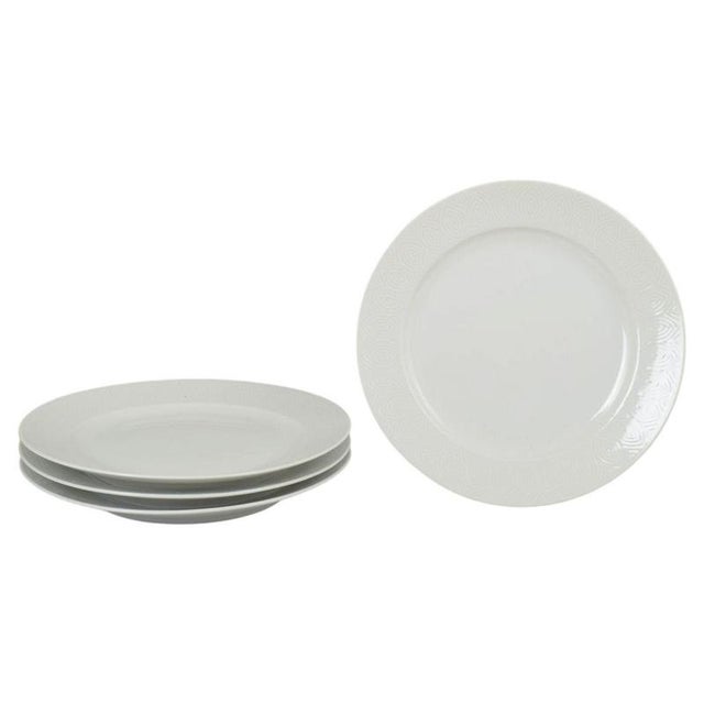 1970s Porcelain Dinner Plates by Axel Salto for Royal Copenhagen, 1970s, Set of 4 For Sale - Image 5 of 5