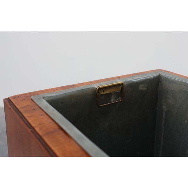 Art Deco Wooden Umbrella Stand, Italy, 1920s For Sale - Image 4 of 11