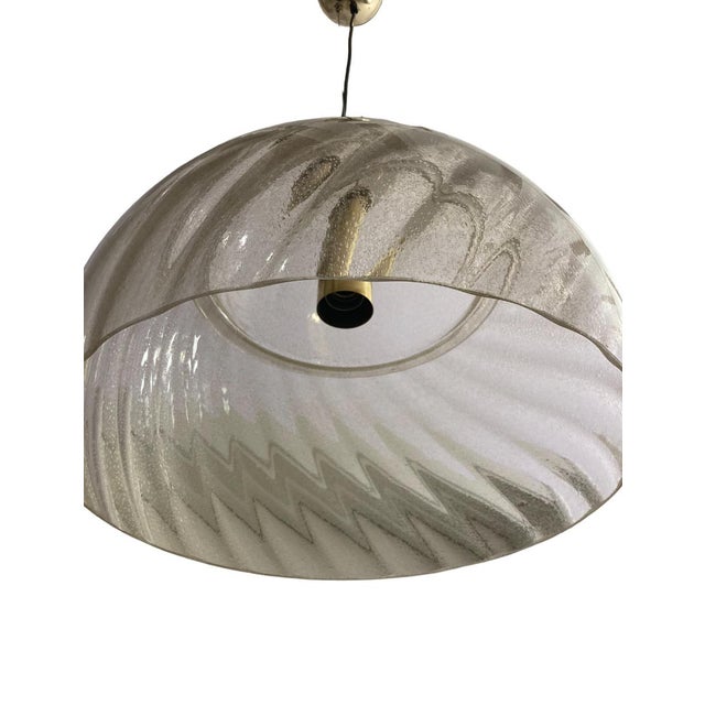 Murano Glass Chandelier in Amber Color from Mazzega, 1970s For Sale - Image 14 of 17
