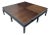 Christian Liaigre for Holly Hunt Large Square Coffee Table With Drawers For Sale