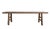 This 72 inch long Shanxi bench is made of solid elm wood. The color and patina of this vintage bench are exactly as it was...