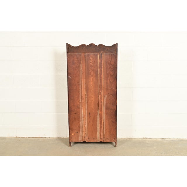Antique Victorian Carved Oak Bookcase, Circa 1900 For Sale - Image 11 of 12