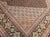 19th Century Antique Persian Tabriz Mahi Rug, Hand-Knotted Wool & Silk, Herati Geometric Pattern, Navy & Ivory, 9x12 For Sale - Image 5 of 18