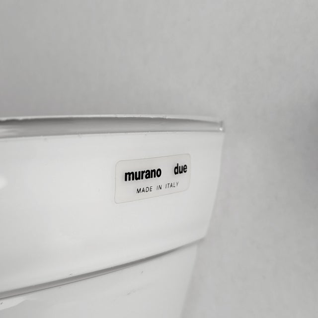 White Crystal Wall Lights from Murano Due, Italy, 1980s, Set of 2 For Sale - Image 3 of 9