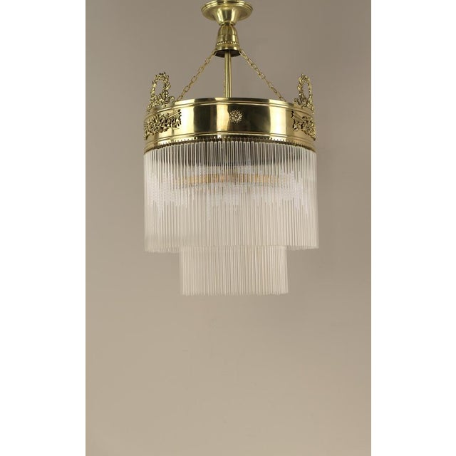 Viennese Coffee House Ceiling Lamp, Austria, 1910s For Sale - Image 13 of 18