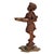 Antique 36" Carved Wood Sculpture of a Moorish Servant Boy With Tray C1920 For Sale - Image 6 of 14