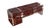 Coffee "Riccio / E" Hand Crafted Desk With Burl Walnut and Bronze Details For Sale - Image 8 of 8
