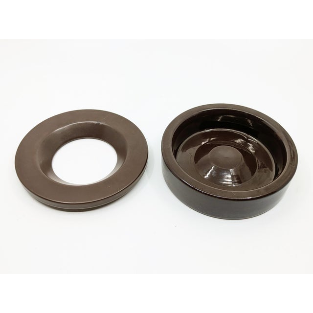 Small Barbados ashtray version designed by Angelo Mangiarotti for Danese, Milano 1964. This product is composed by 2...